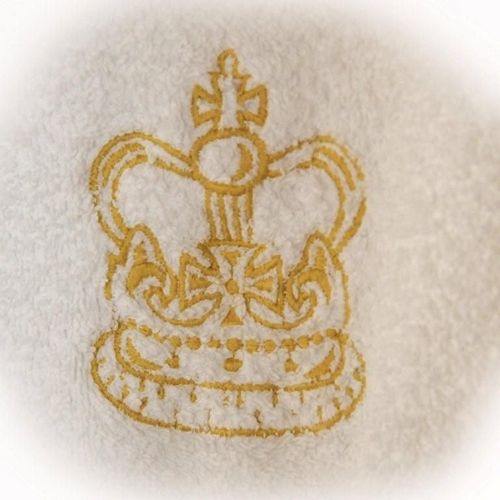 Afspanning De Kroon Bras-Haut Logotipo foto